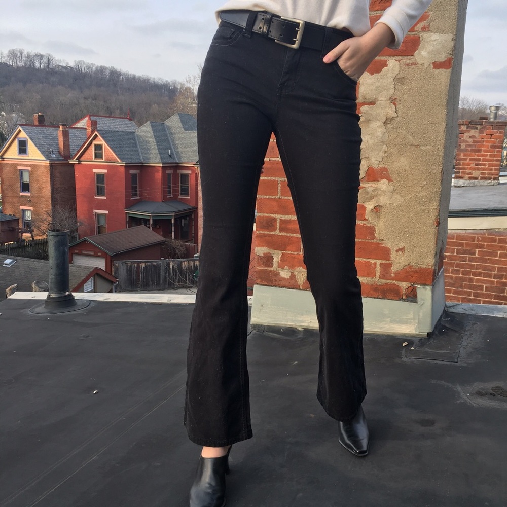 Midrise Flare Jeans